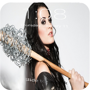 Paige Lock Screen 4K